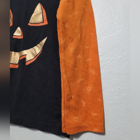 Halloween Girls Long sleeve Holiday Pumpkin Top 5T - Picture 2 of 4